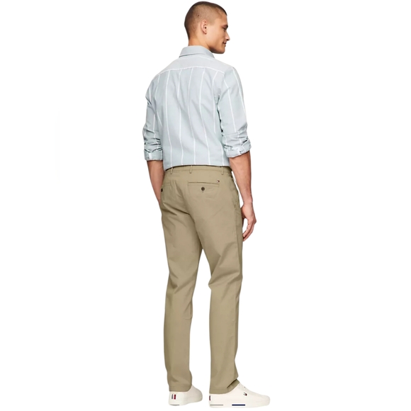 Tommy Hilfiger Chino Pants 100% Cotton Classiccore 38 x 32 Mallet Tan New - Picture 2 of 11